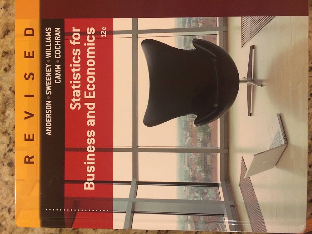 Statistics for Business & Economics, Revised: Anderson
